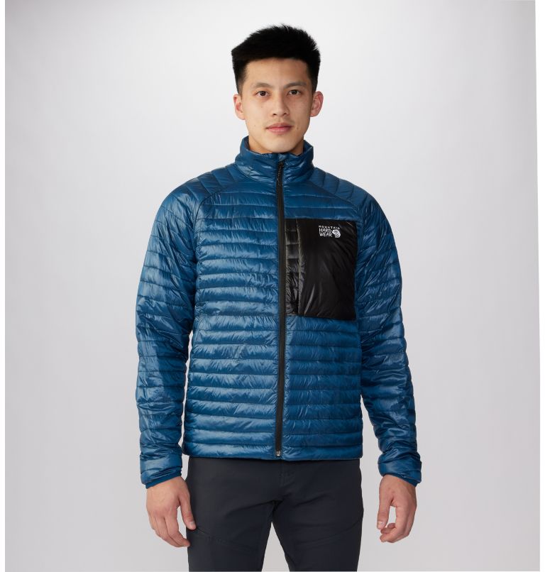 Men's Ventano Jacket, Color: Dark Caspian, Black, image 1