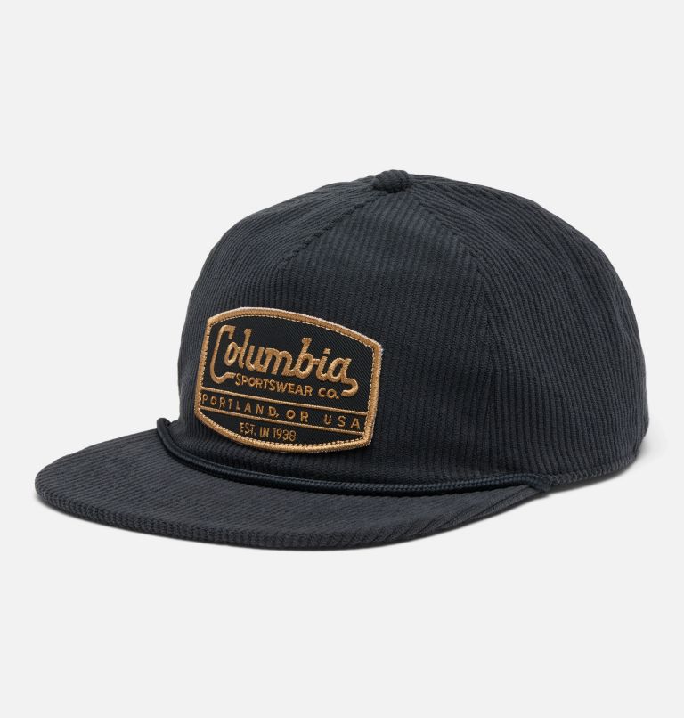 Packsaddle Corduroy Snap Back, Color: Black, CSC Tracks, image 1
