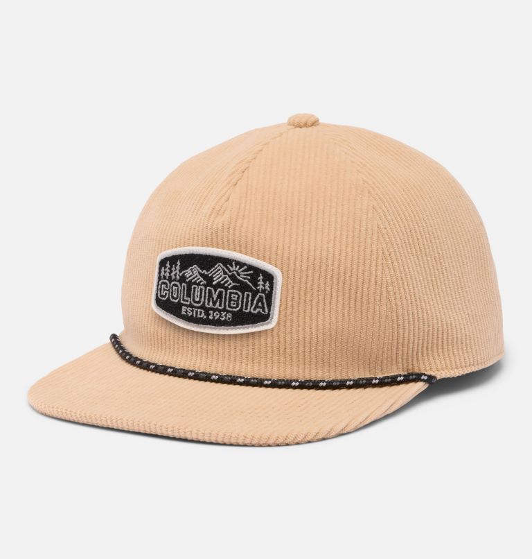 Packsaddle Corduroy Snap Back, Color: Canoe, Chenille Patch, image 1
