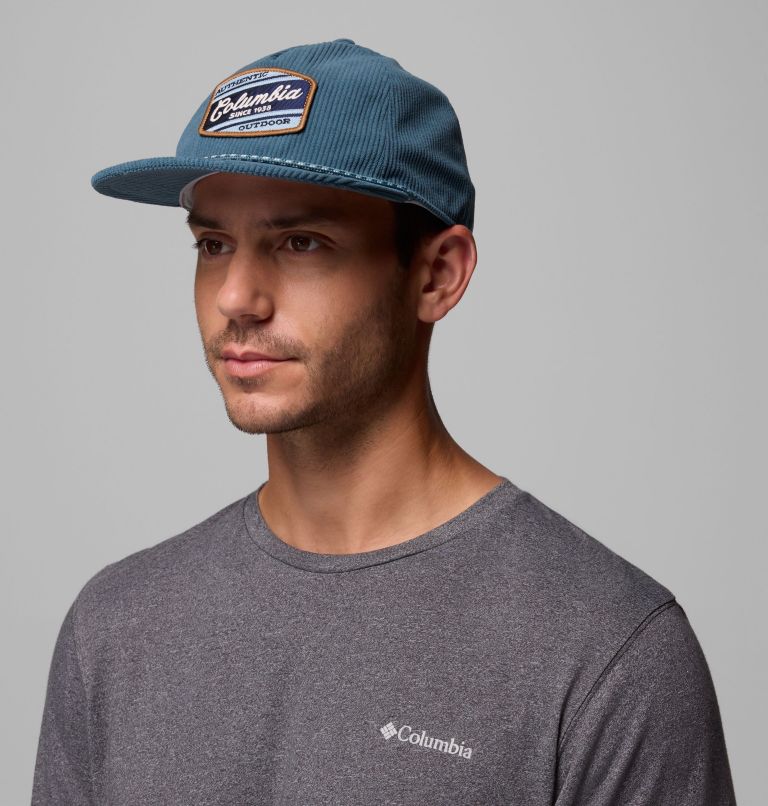 Packsaddle Corduroy Snap Back, Color: Everblue, Columbia Fill Script, image 3