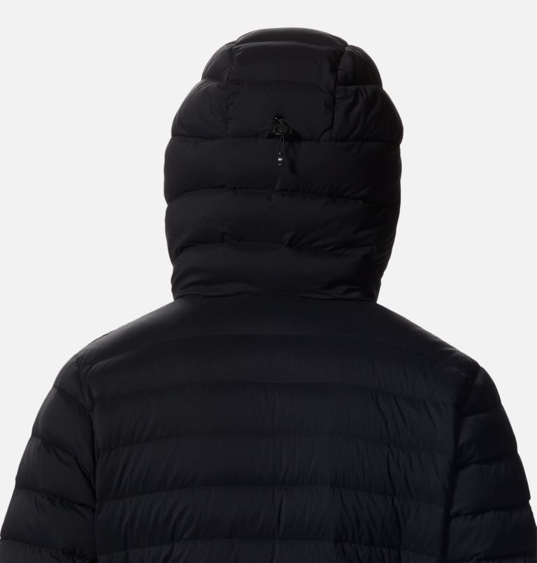 Women's Deloro Down Full Zip Hoody, Color: Black, image 6