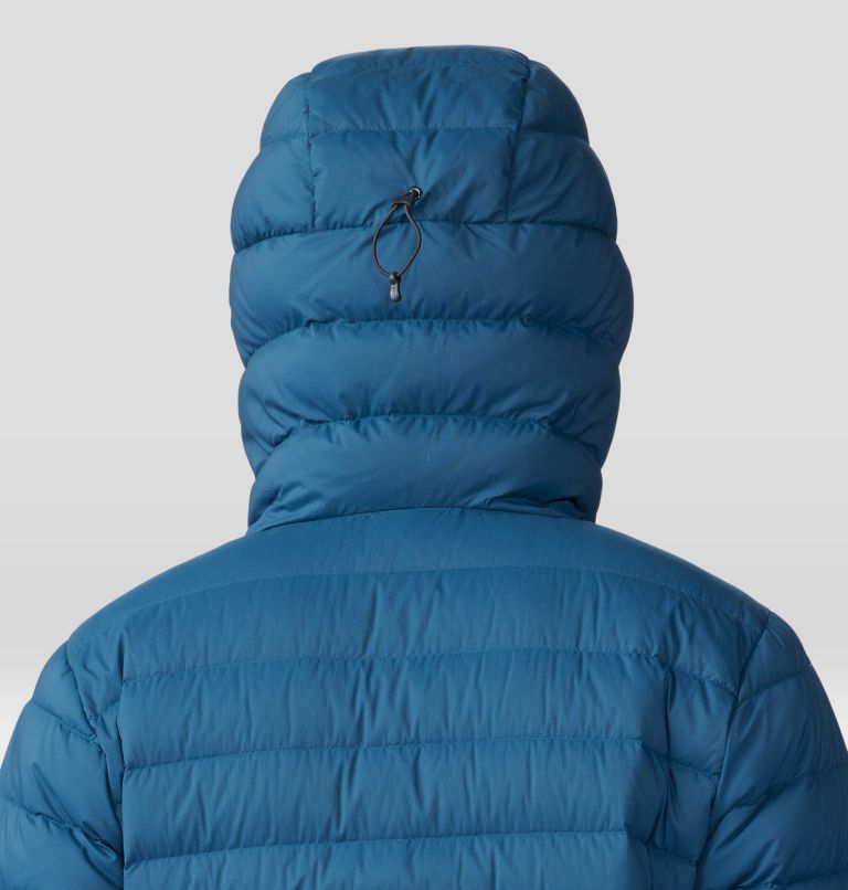 Women's Deloro Down Full Zip Hoody, Color: Dark Caspian, image 6