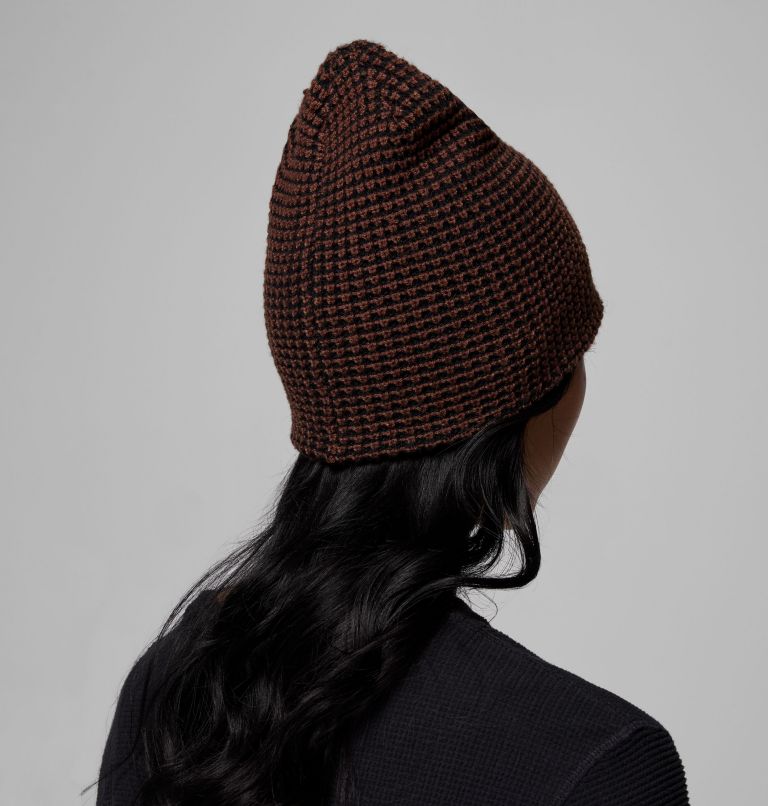 Landroamer Waffle Beanie, Color: Tobacco, Black, image 5