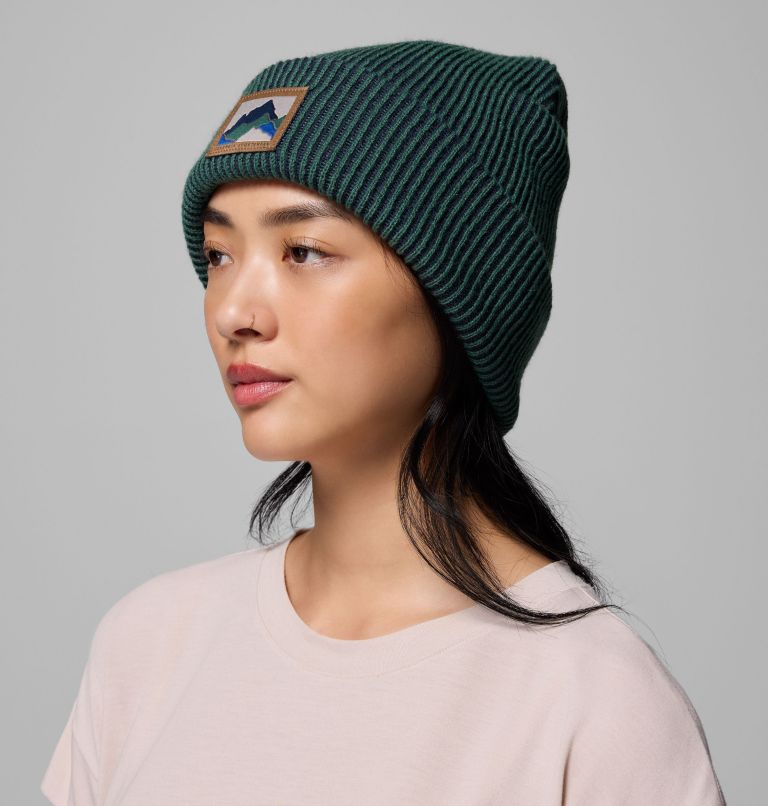 Provisions Cuffed Beanie, Color: Rain Forest, Windy Range, image 5
