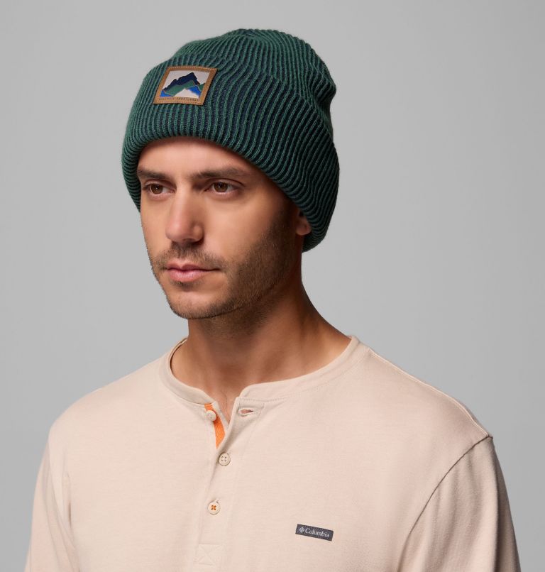 Provisions Cuffed Beanie, Color: Rain Forest, Windy Range, image 3