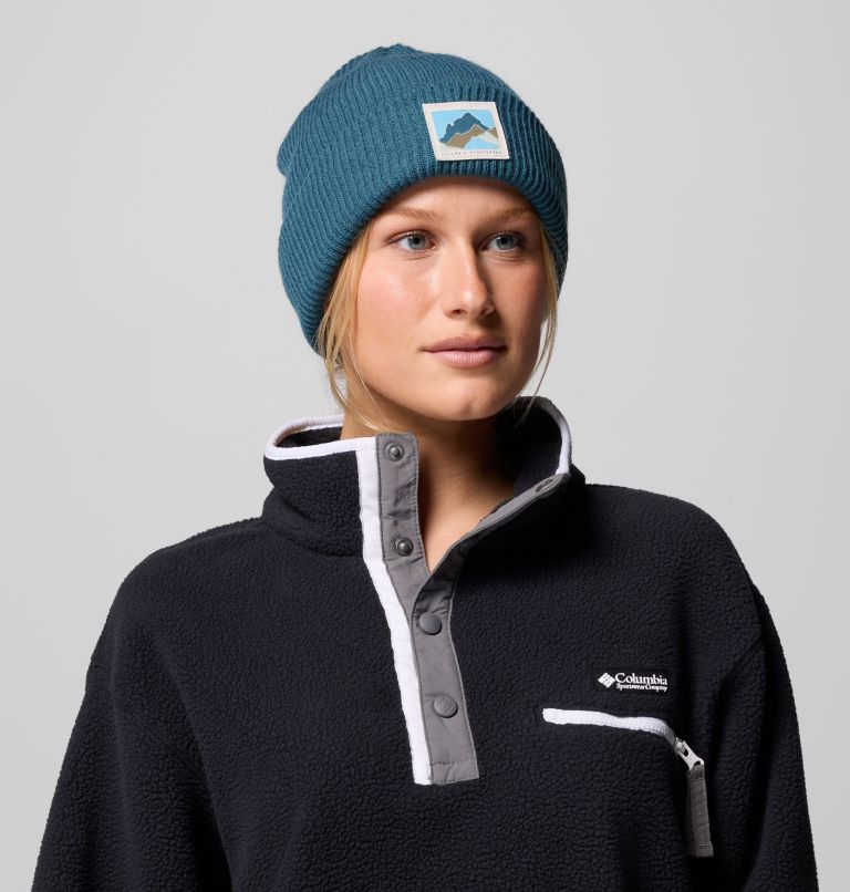 Provisions Cuffed Beanie, Color: Everblue, Windy Range, image 5