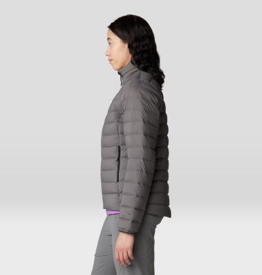 Women's Deloro Down Jacket, Color: Sediment, image 3