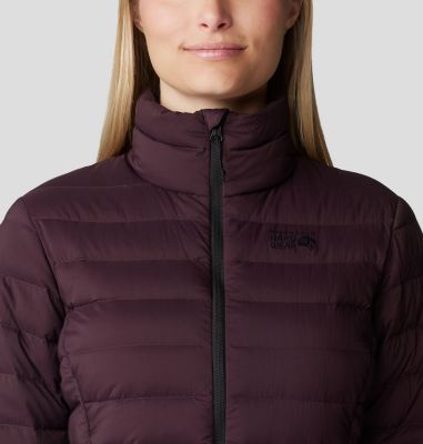 Women's Deloro Down Jacket, Color: Blackberry, image 12