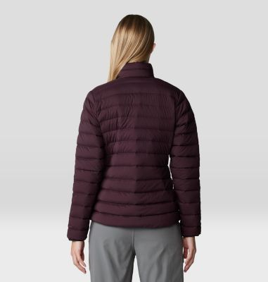 Women's Deloro Down Jacket, Color: Blackberry, image 10