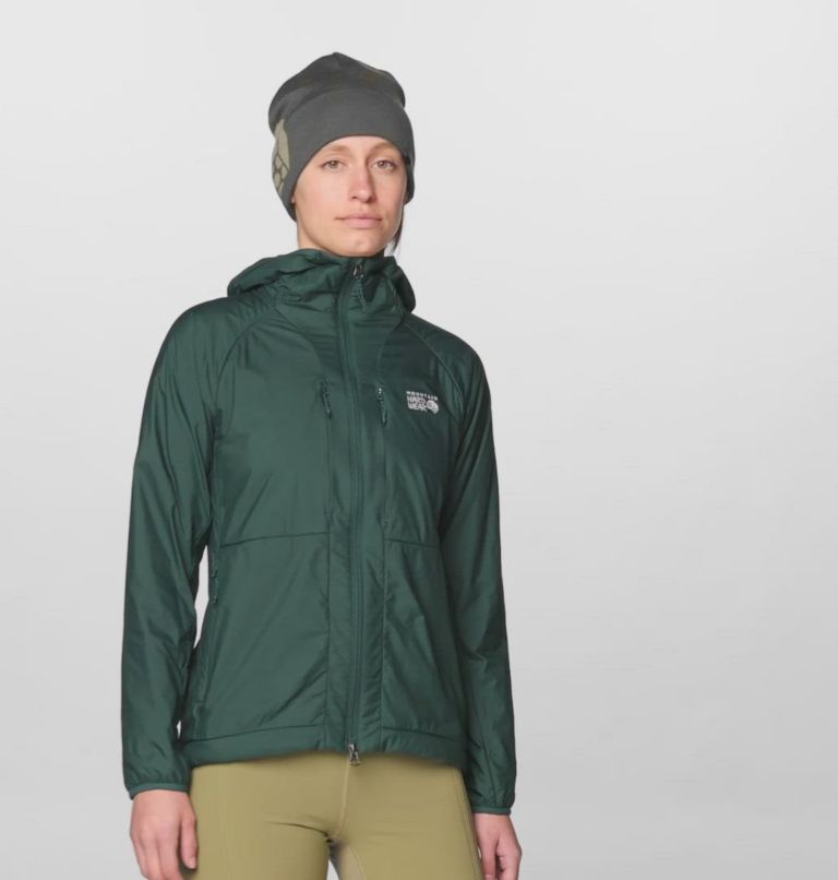 Women's Kor AirShell Warm Hoody, Color: Verve