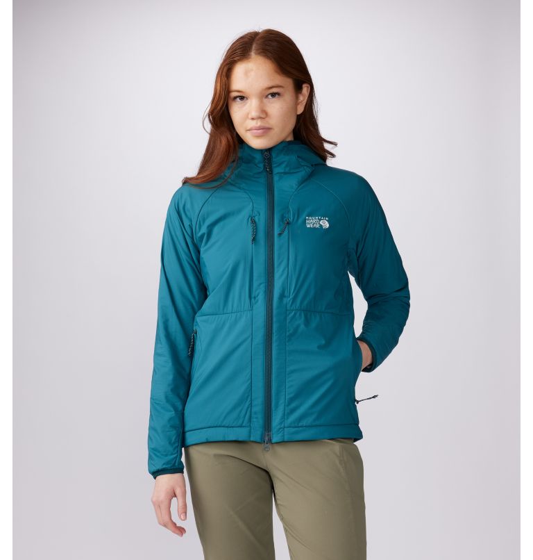 Women's Kor AirShell Warm Hoody, Color: Jack Pine, image 1