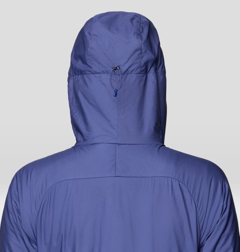 Women's Kor AirShell Warm Hoody, Color: Lapis Dusk, image 8