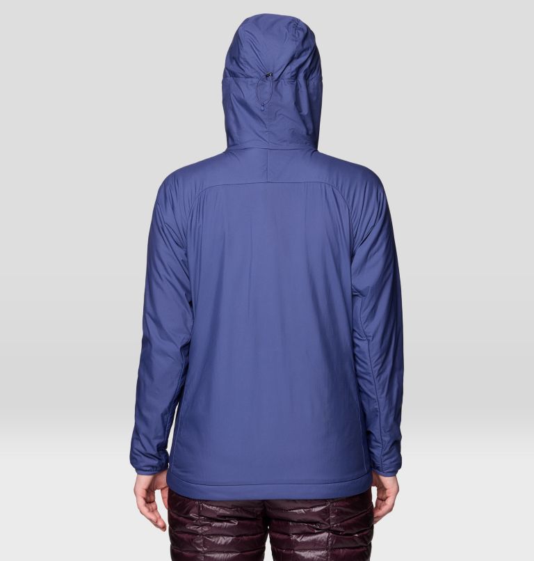Women's Kor AirShell Warm Hoody, Color: Lapis Dusk, image 4