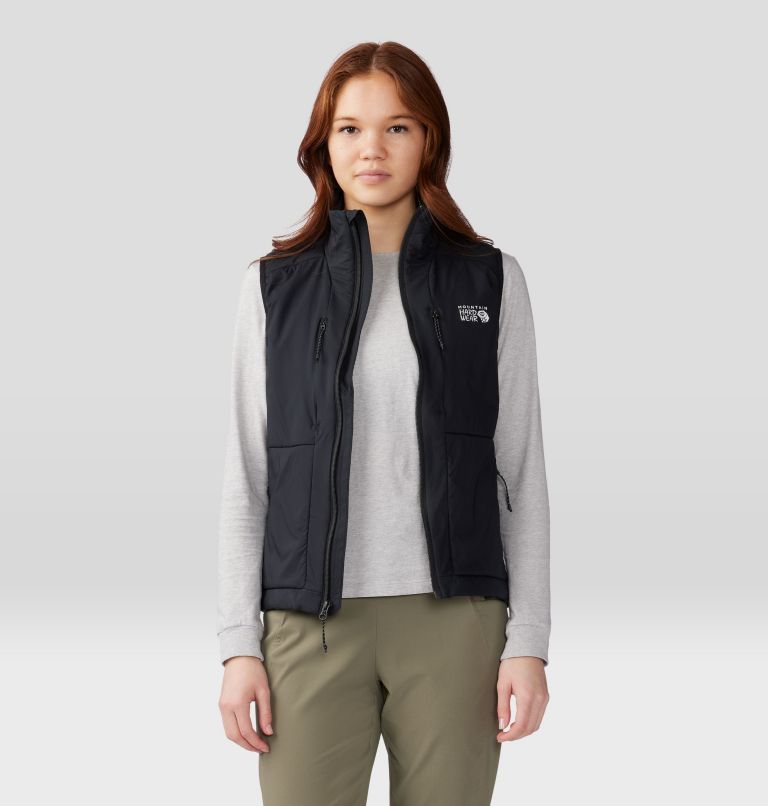 Women's Kor AirShell Warm Vest, Color: Black, image 5