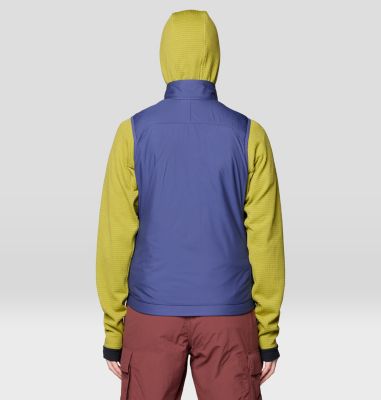 Women's Kor AirShell Warm Vest, Color: Lapis Dusk, image 6
