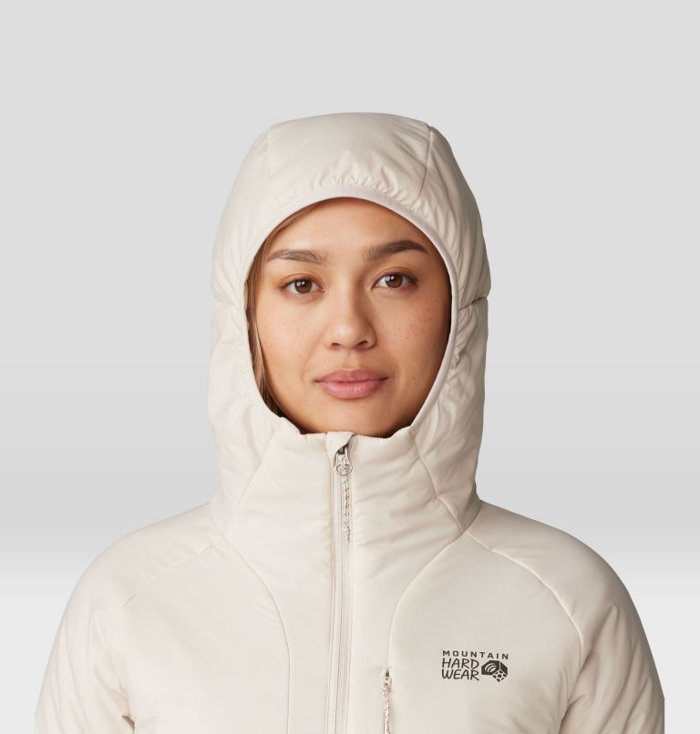 Women's Kor Stasis Hoody, Color: Talc, image 4