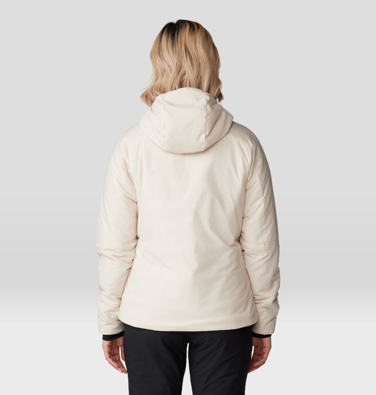 Women's Kor Stasis Hoody, Color: Talc, image 2