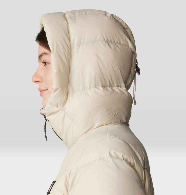Women's Nevadan Down Parka, Color: Wild Oyster, image 5