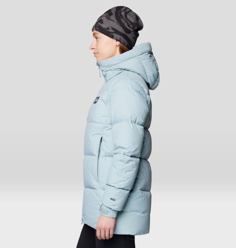 Women's Nevadan Down Parka, Color: Ice Shadow, image 4