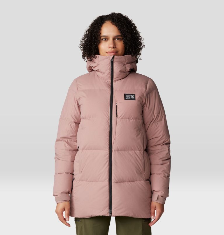 Parka jacket pink best sale