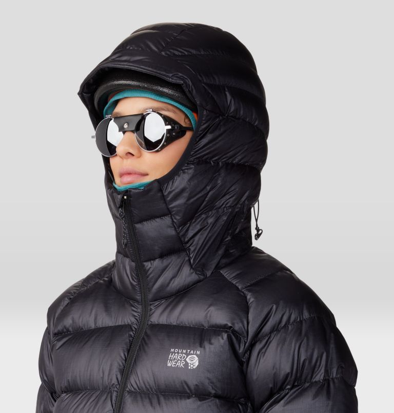 Women's Phantom Alpine Down Hooded Jacket, Color: Black, image 5