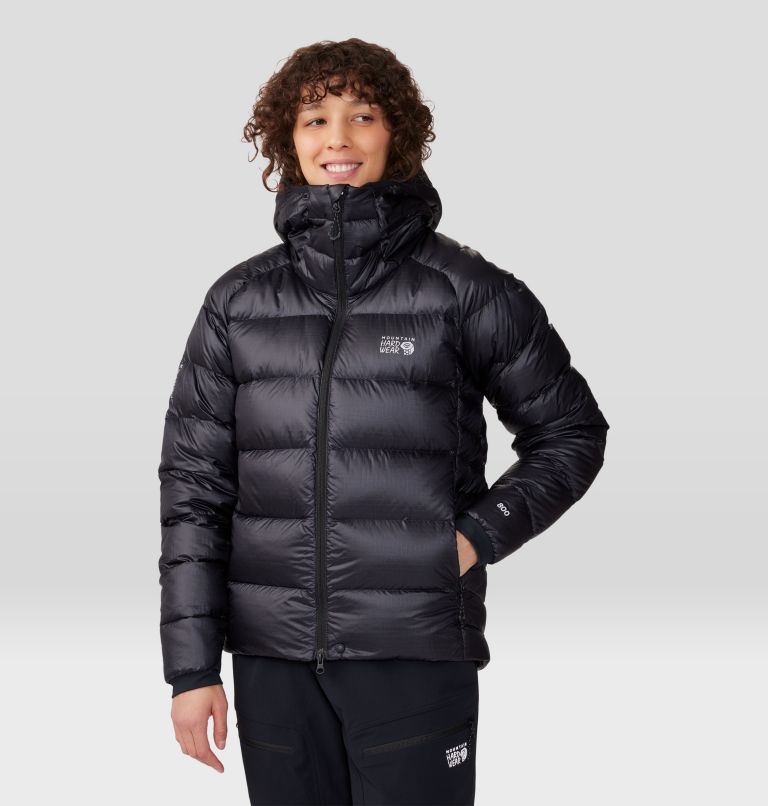 Women's Phantom Alpine Down Hooded Jacket, Color: Black, image 11