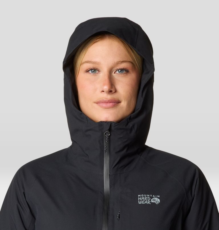 Women's Stretch Ozonic Insulated Jacket, Color: Black, image 4
