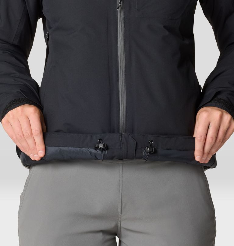 Women's Stretch Ozonic Insulated Jacket, Color: Black, image 8