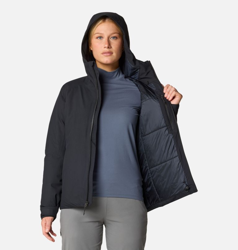 Women's Stretch Ozonic Insulated Jacket, Color: Black, image 10