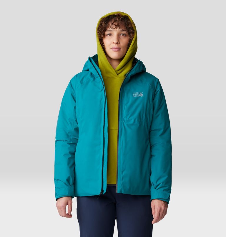 Women's Stretch Ozonic Insulated Jacket, Color: Botanic, image 12