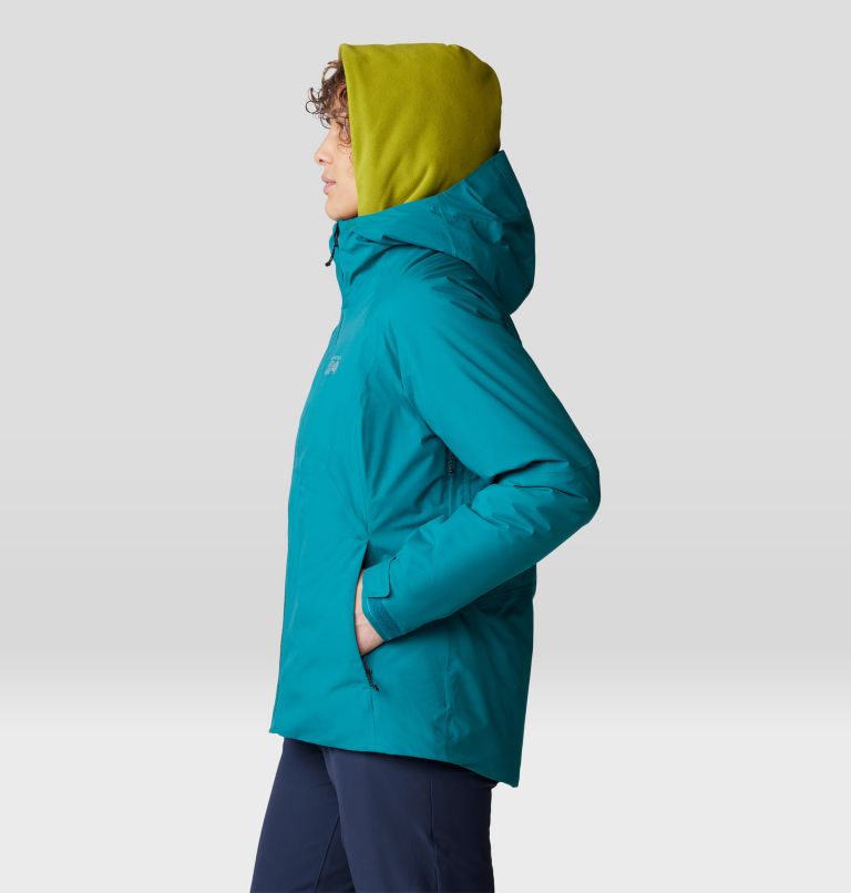 Women's Stretch Ozonic Insulated Jacket, Color: Botanic, image 3