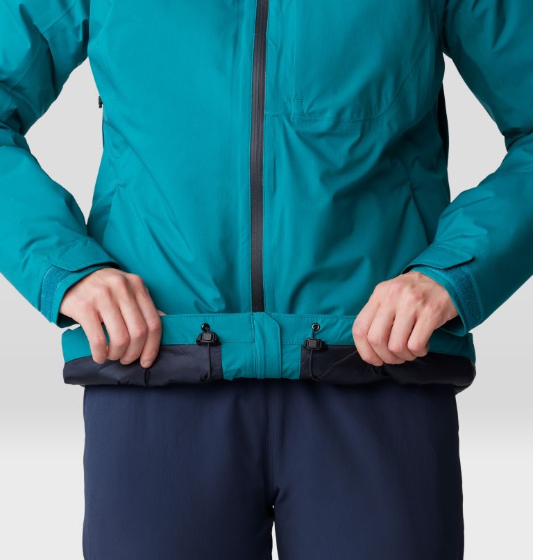 Women's Stretch Ozonic Insulated Jacket, Color: Botanic, image 8