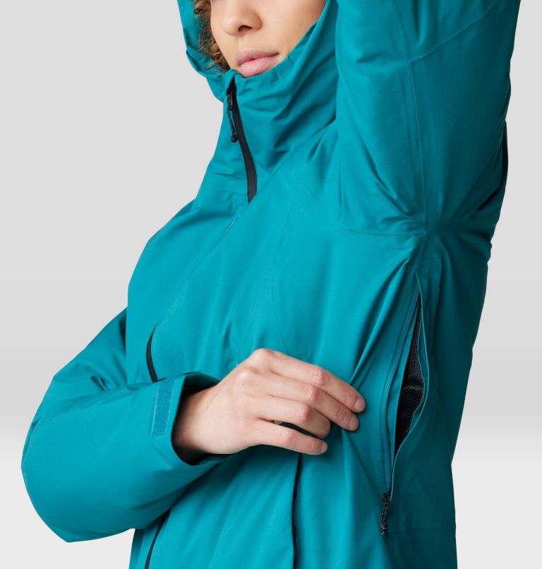 Women's Stretch Ozonic Insulated Jacket, Color: Botanic, image 9