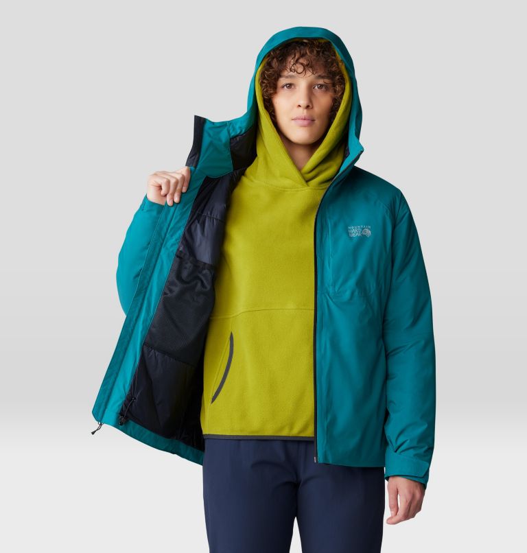 Women's Stretch Ozonic Insulated Jacket, Color: Botanic, image 10
