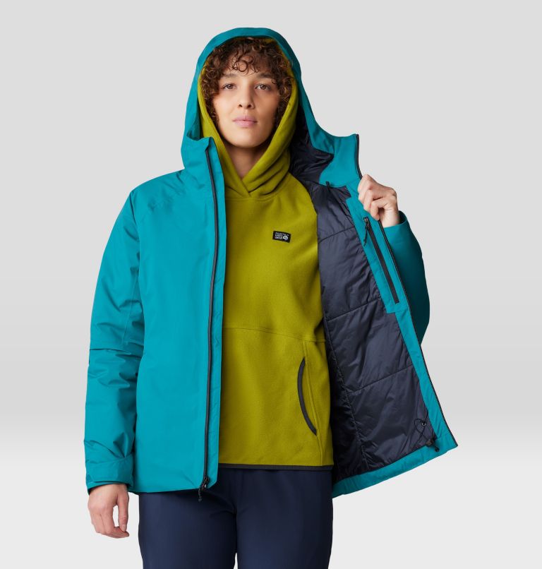 Women's Stretch Ozonic Insulated Jacket, Color: Botanic, image 11