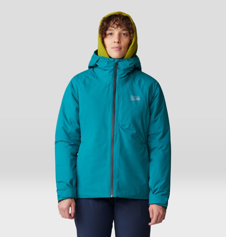 Women's Stretch Ozonic Insulated Jacket, Color: Botanic, image 1