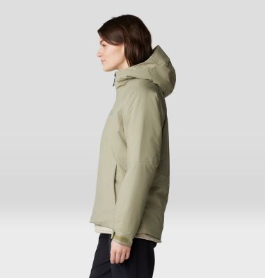 Women's Stretch Ozonic Insulated Jacket, Color: Mantis Green, image 3
