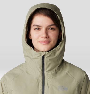Women's Stretch Ozonic Insulated Jacket, Color: Mantis Green, image 4