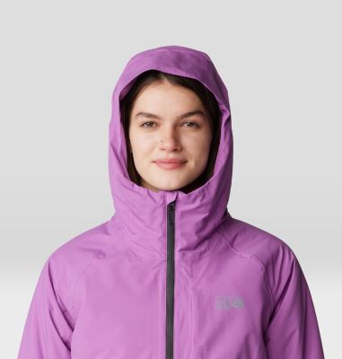 Women's Stretch Ozonic Insulated Jacket, Color: Lilac Glow, image 8