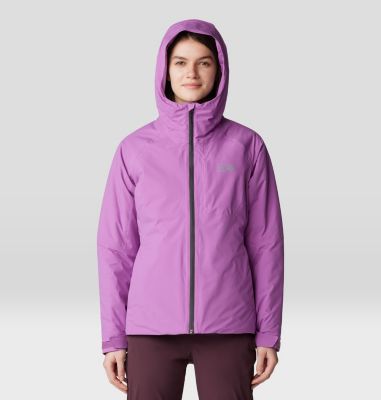 Women's Stretch Ozonic Insulated Jacket, Color: Lilac Glow, image 5