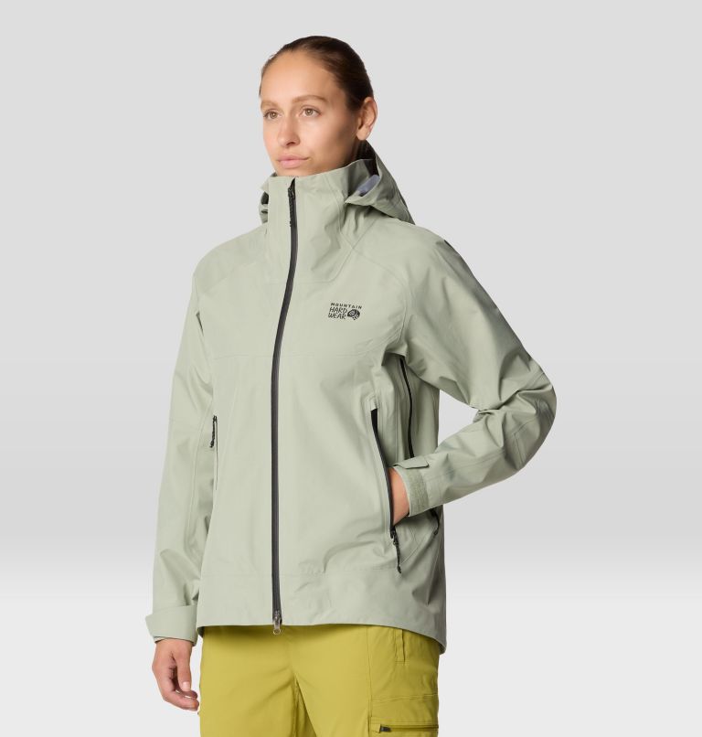 Women's Trailverse GORE-TEX Jacket, Color: White Sage, image 4