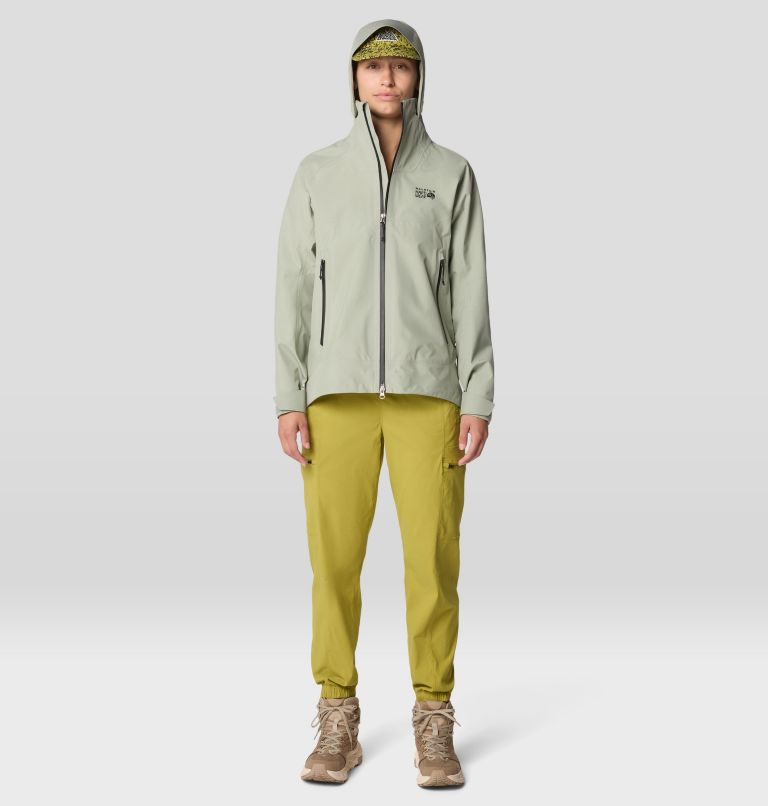 Women's Trailverse GORE-TEX Jacket, Color: White Sage, image 2