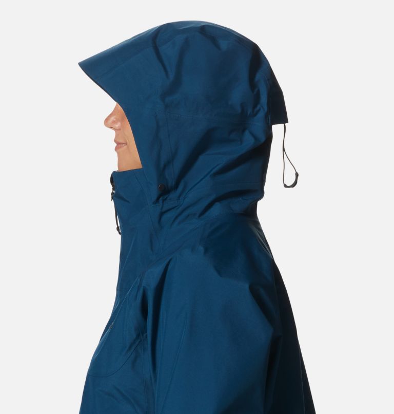 Women's Trailverse GORE-TEX Jacket, Color: Dark Caspian, image 6