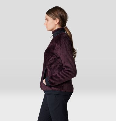 Women's Polartec® High Loft® Pullover, Color: Blackberry, image 3