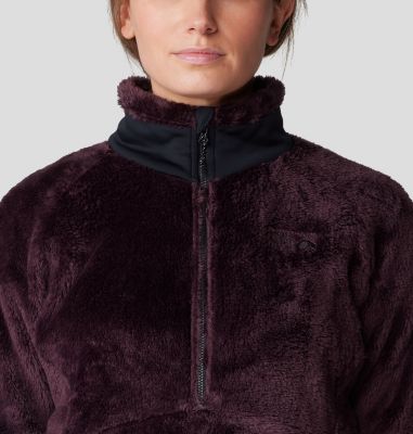 Women's Polartec® High Loft® Pullover, Color: Blackberry, image 4