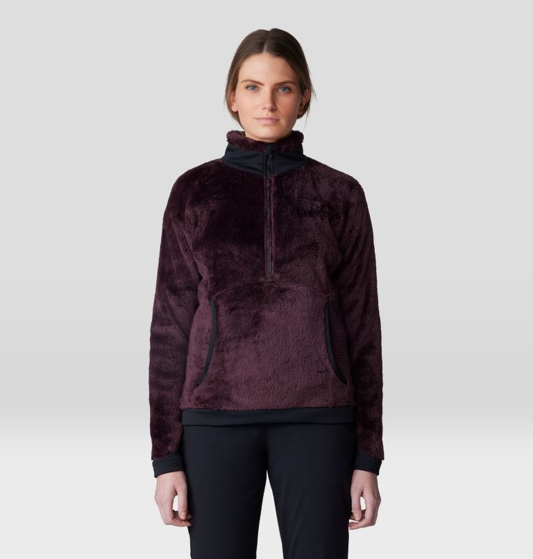 Women's Polartec® High Loft® Pullover, Color: Blackberry, image 5