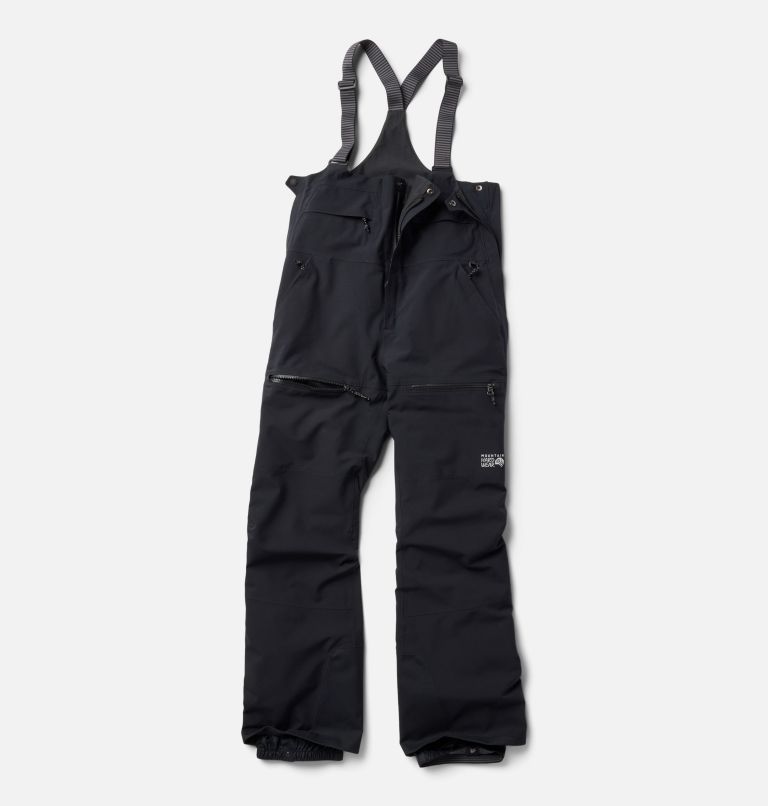 Women's Powder Maven Bib, Color: Black, image 3