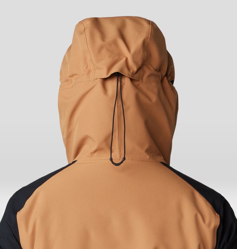 Women's Powder Maven Jacket, Color: Copper Clay, Black, image 6