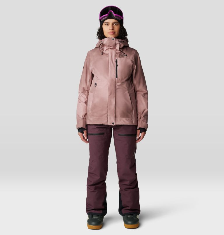 Women's Powder Maven Jacket, Color: Smoky Quartz Vapors Print, image 13