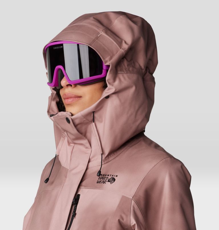 Women's Powder Maven Jacket, Color: Smoky Quartz Vapors Print, image 5
